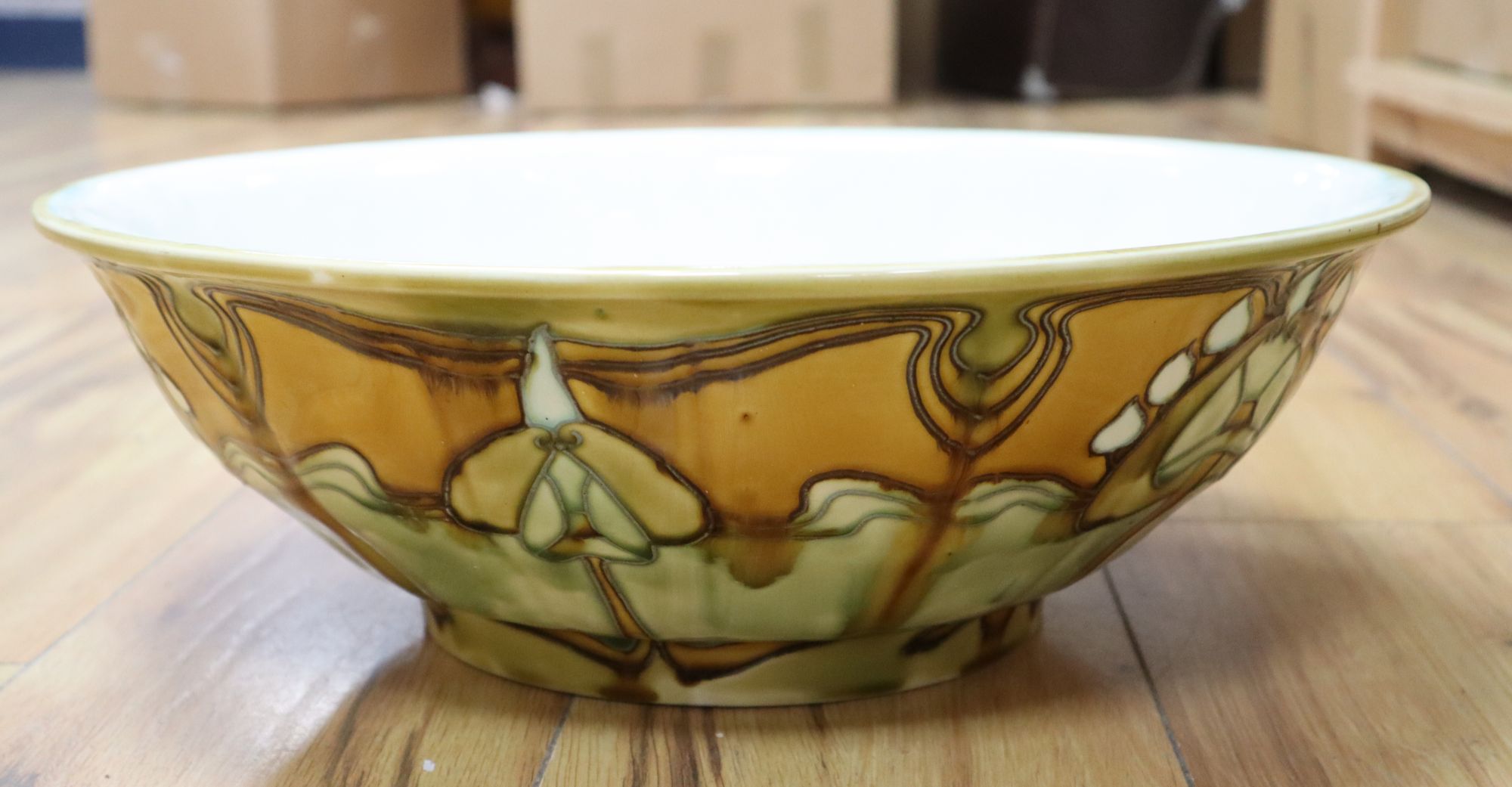 A Minton secessionist bowl, diameter 40cm